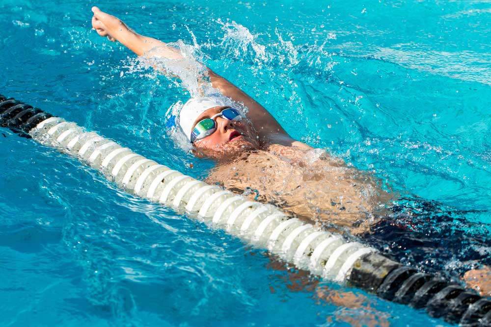 picture of backstroke