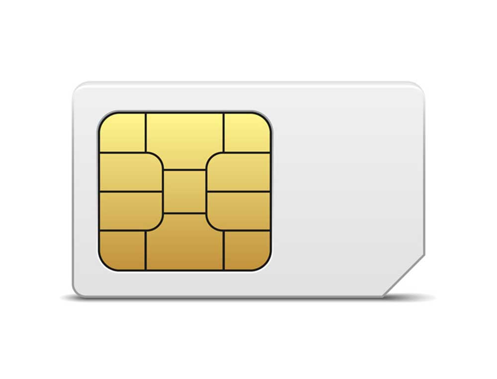 picture of SIM card