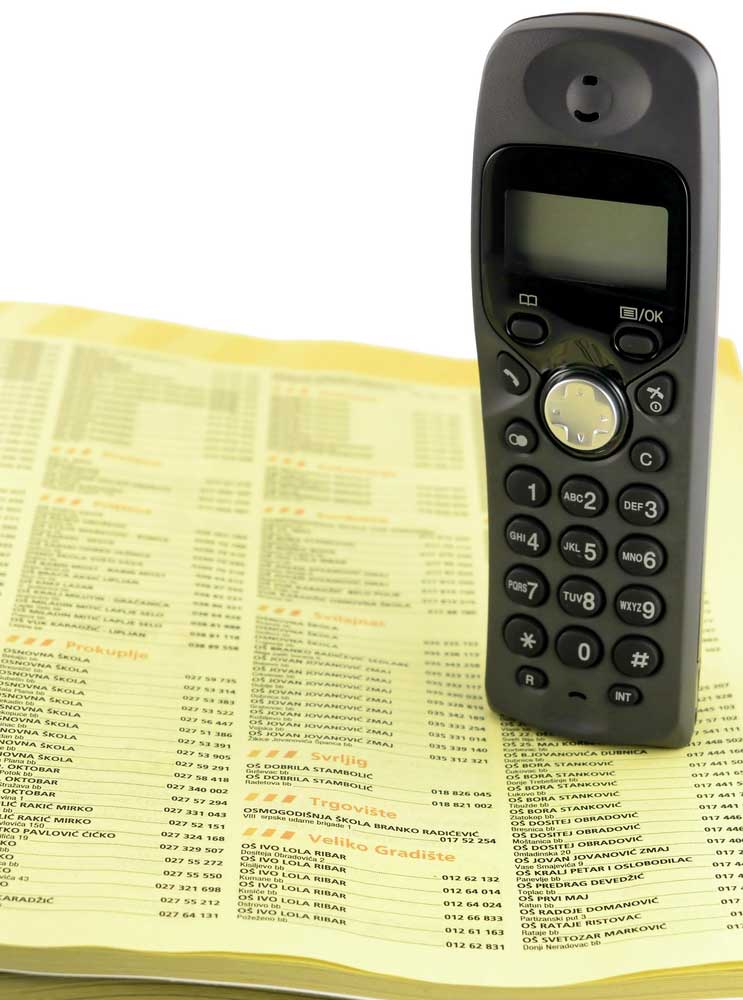 picture of telephone directory