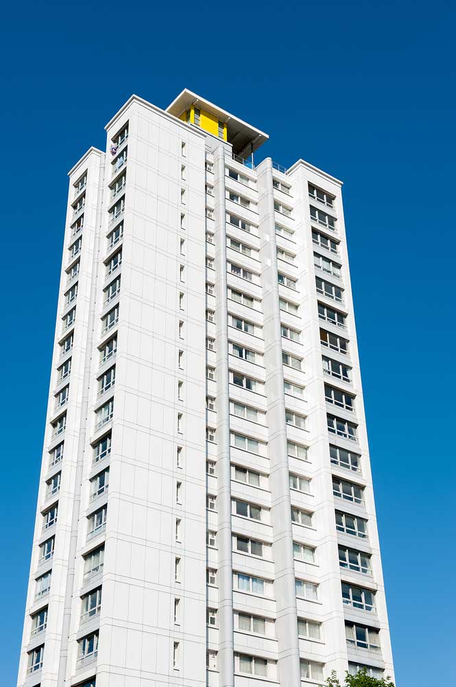 picture of tower block